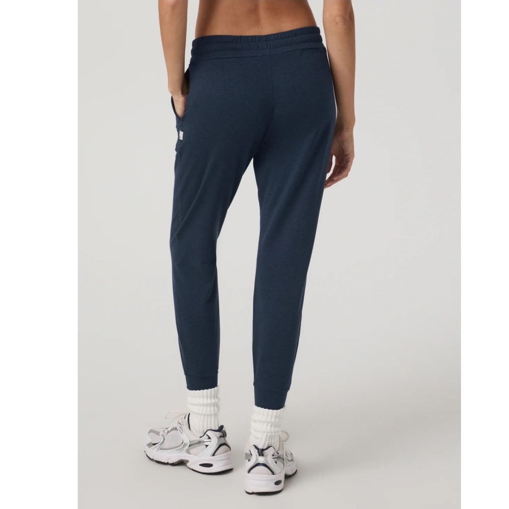 Vuori Women's Performance Jogger Midnight Heather Navy Blue Small Super Soft - Picture 3 of 11